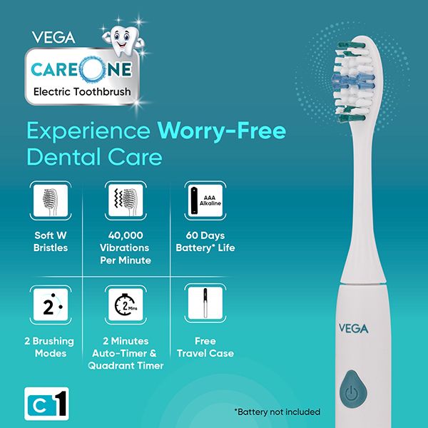 Vega CareOne C1 Electric ToothBrush - VETB-01