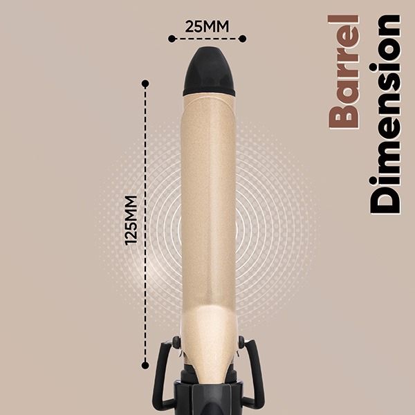 Ease Curl Hair Curler (25MM Barrel) - VHCH-02
