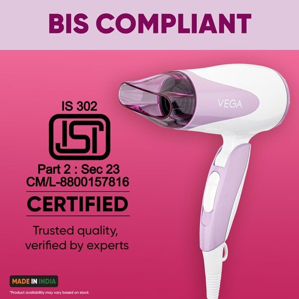 Blooming Air 1000-1200 Watts Hair Dryer - VHDH-05
