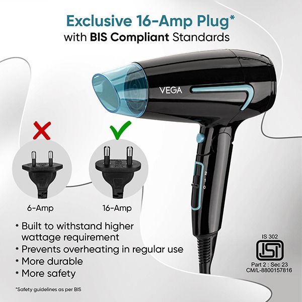 U-Style 1400-1600 Watts Hair Dryer-VHDH-24