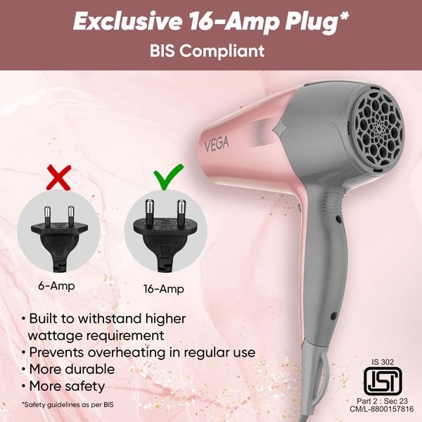 Go-Pro 1800-2100W Hair Dryer-VHDH-25