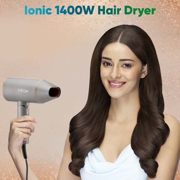 VEGA Ionic 1200-1400 Watts Hair Dryer - VHDH-28