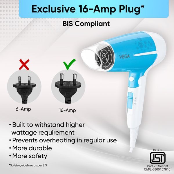 U-Style 1400-1600 Watts Hair Dryer - VHDH-32