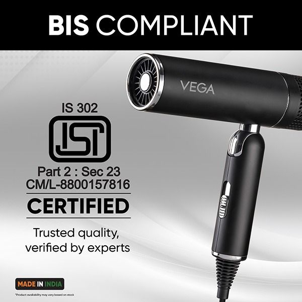 Vega Style Pro 1400-1600W Hair Dryer - VHDH-34