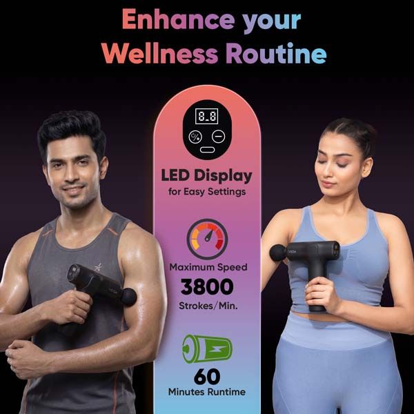 MET (Muscle Ease Therapy) Hand Massager Gun - VHMG-01