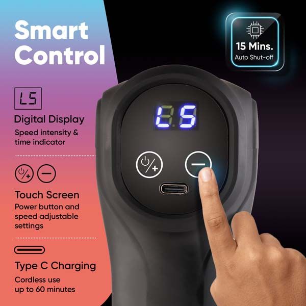 MET (Muscle Ease Therapy) Hand Massager Gun - VHMG-01