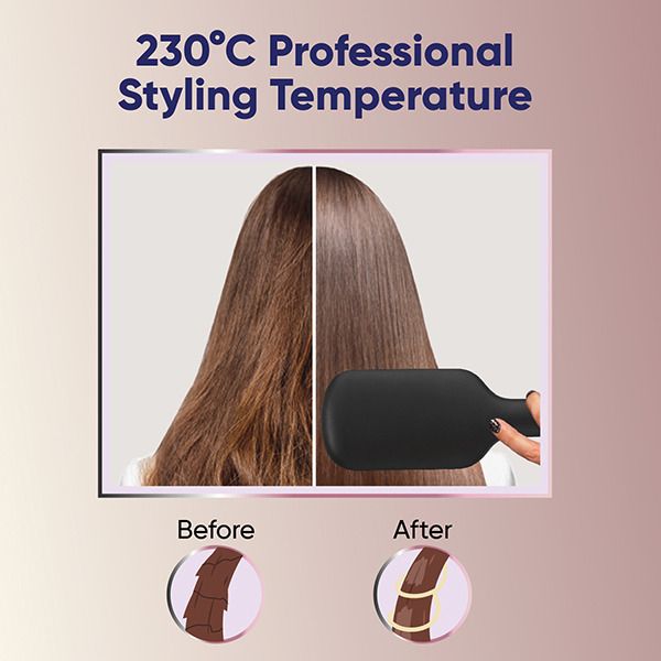 LitStyle L2 Hair Straightener Brush - VHSB-07
