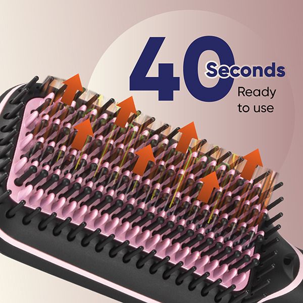 LitStyle L2 Hair Straightener Brush - VHSB-07