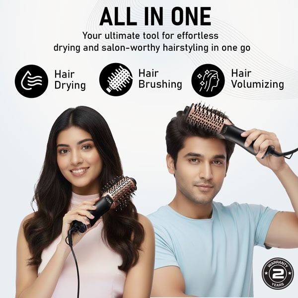 LitStyle L3 Volumizer Hair Dryer Brush - VHSD-03
