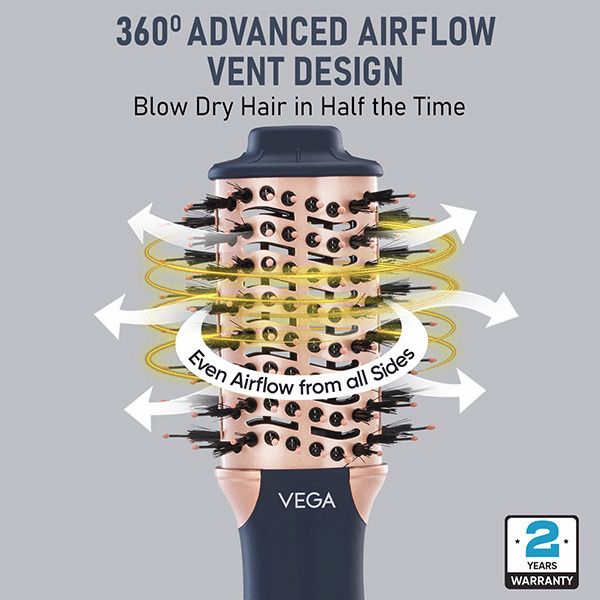 LitStyle L4 Volumizer Hair Dryer Brush - VHSD-04