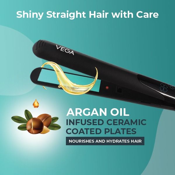 VEGA Shine-On Hair Straightener - VHSH-34
