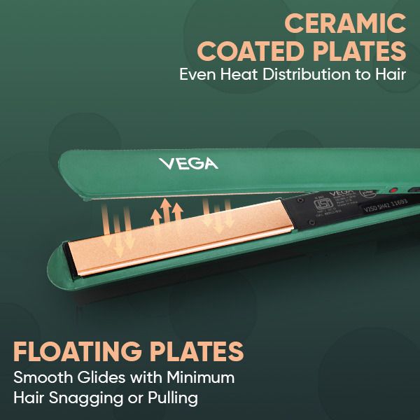 Vega Salon Smooth Hair Straightener - VHSH-42 