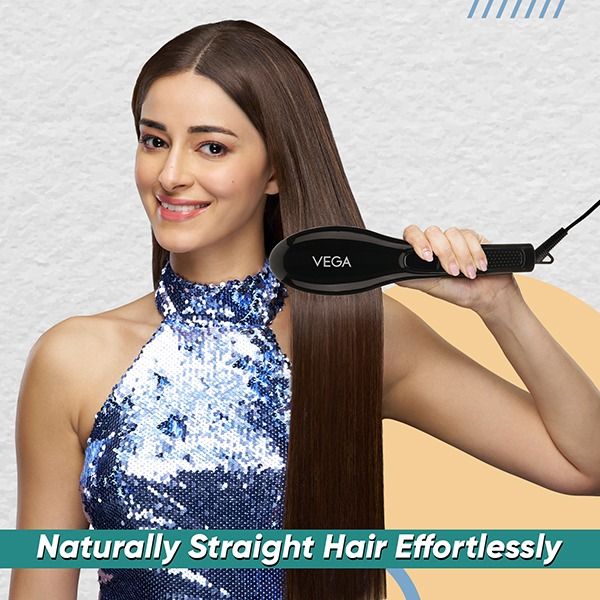 X-Glam Hair Straightening Brush - VHSB-01